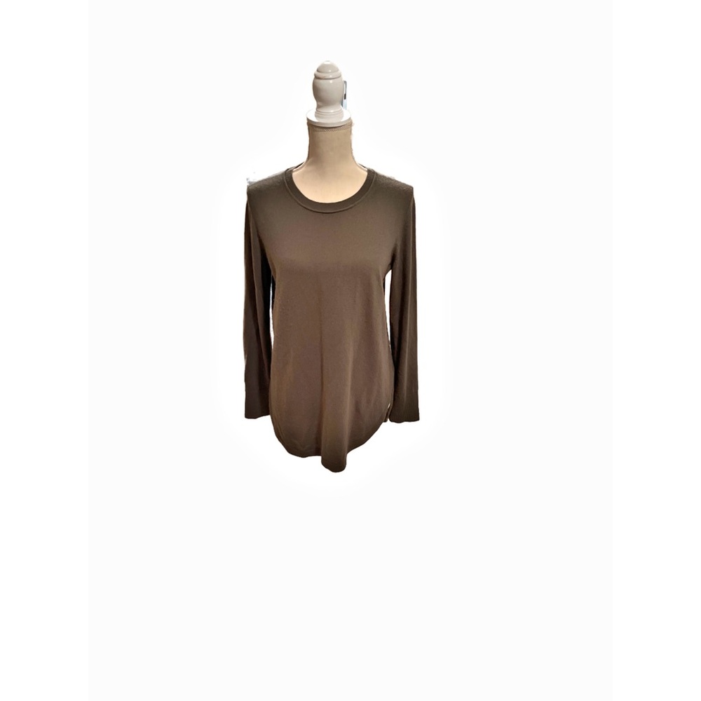 Banana Republic Long Sleeve Olive Green Lightweight Sweater